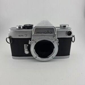 Minolta SR-7 35mm Film Camera VTG SLR Body Only Classic‎ Photography Collectible